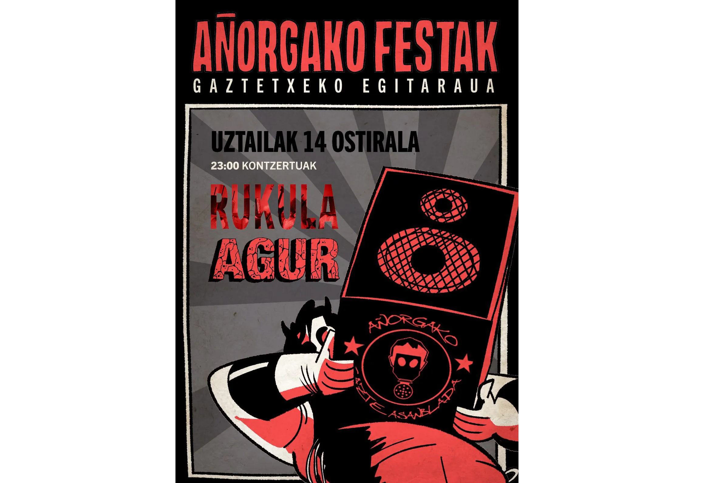 Añorgako Jaiak 2023: Agur + Rukula