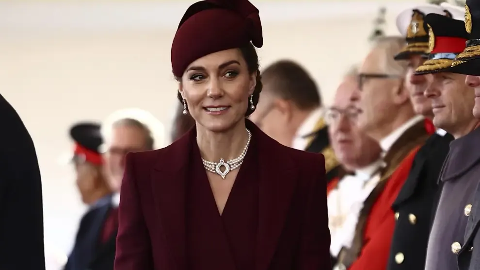 Kate Middleton y el detalle oculto de las Joyas de la Corona en su reaparición