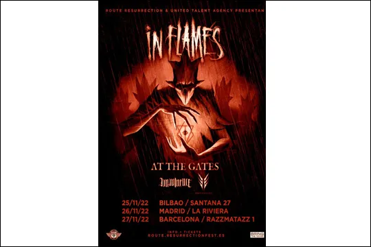 Route Resurrection: In Flames + At The Gates + Imminence + Orbit Culture