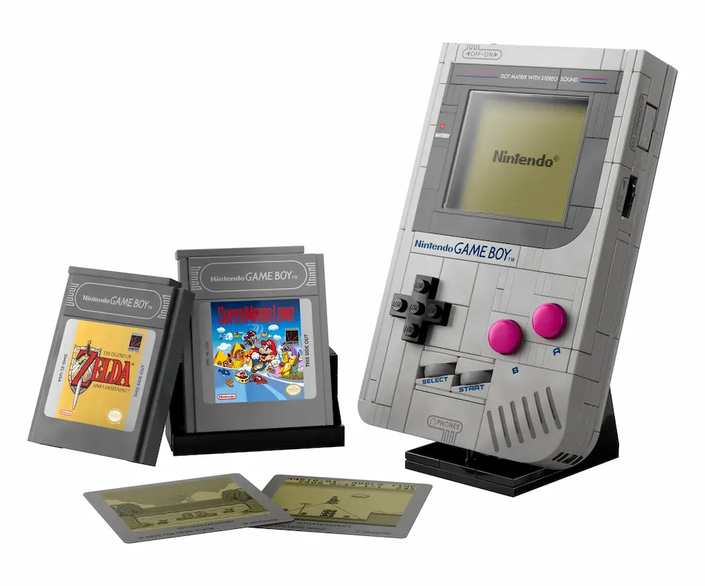 Un crossover entre Game Boy y Lego da lugar a un kit nostálgico y decorativo