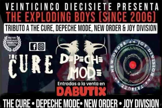 The Exploding Boys: Tributo a The Cure, Depeche Mode, The Order y Joy Division