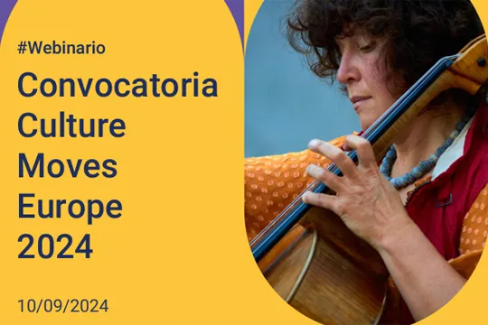 Webinario: Culture Moves Europe (3.ª convocatoria)