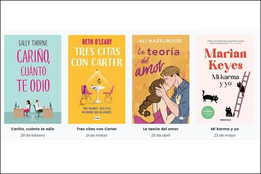 Club de lectura de literatura romántica: "Tres citas con Carter"