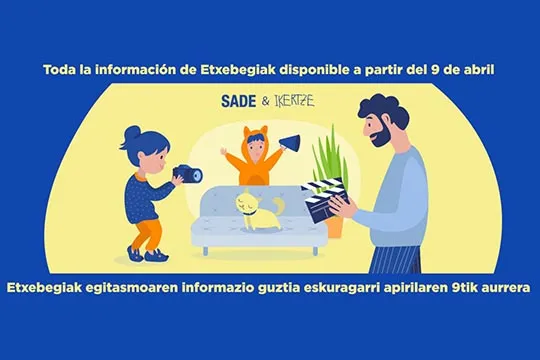 "Etxebegiak": Taller-concurso de cortos para familias