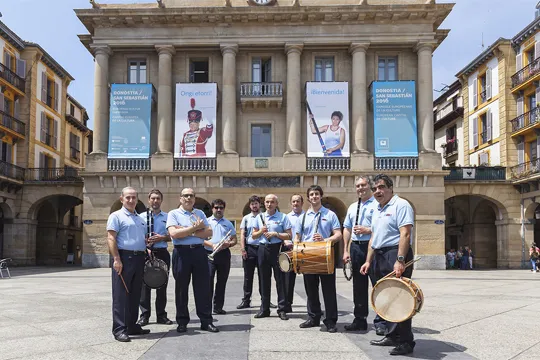 CONCIERTO DE LA BANDA MUNICIPAL DE TXISTULARIS DE SAN SEBASTIÁN