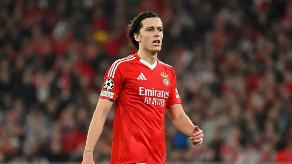 El presidente del Benfica, tajante sobre el futuro de Álvaro Carreras: "No hemos llegado a un acuerdo con el Real Madrid"