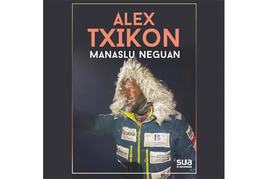 Durangoko Azoka 2023: Alex Txikon "Manaslu neguan" presentación del libro