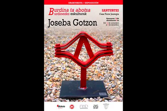 "La voz y el hierro", exposición de escultura de Joseba Gotzon
