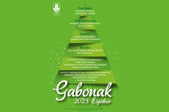 Programa de Navidad 2023 en Elgoibar