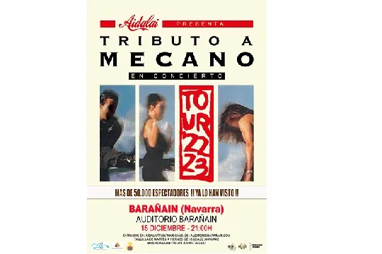 AIDALAI: "TRIBUTO A MECANO EN CONCIERTO"