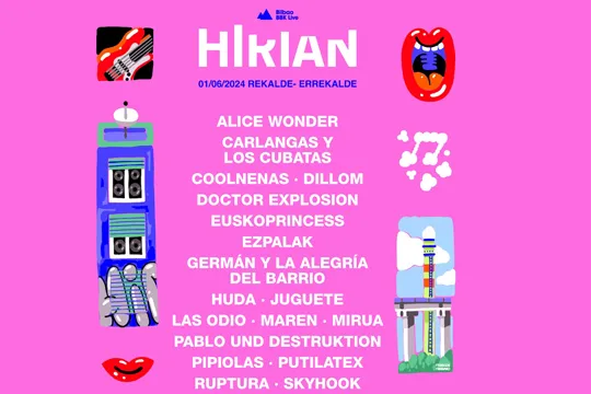 Programa BBK Live 2024 (Hirian): Rekalde