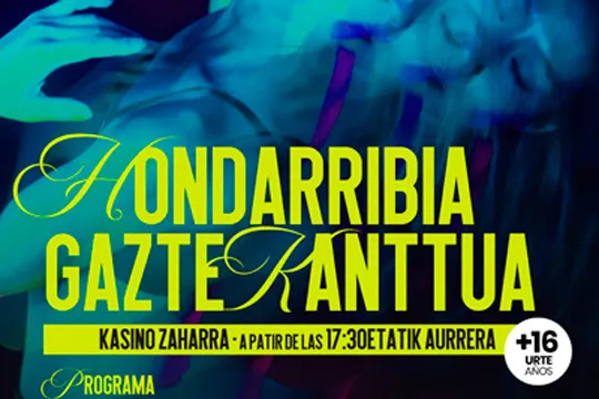 Fiestas de Hondarribia 2024: Gazte Kanttua: ANDONI OILOKIEGI + ANIXE + MIRUA