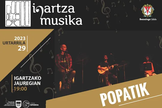 Ciclo Igartza Musika 2023 (enero-junio 2023): POPATIK