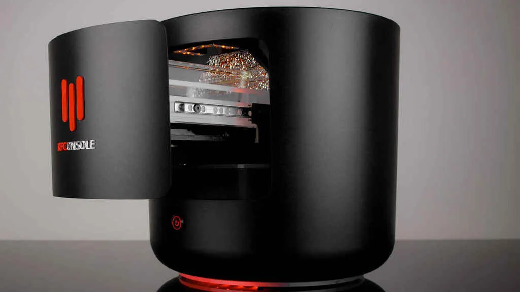 KFC crea su propia consola de videojuegos, con almacenamiento para pollo frito incluido