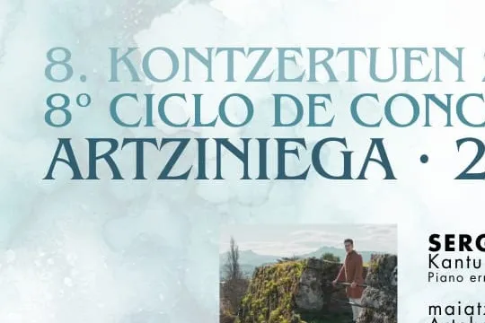 VIII ciclo de conciertos de Artziniega: Sergio Gómez