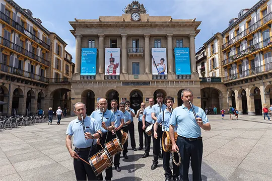 CONCIERTO DE LA BANDA MUNICIPAL DE TXISTULARIS DE SAN SEBASTIÁN