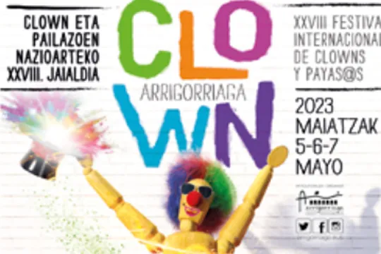 Programa del Festival Internacional de Clown y Payas@s de Arrigorriaga 2023