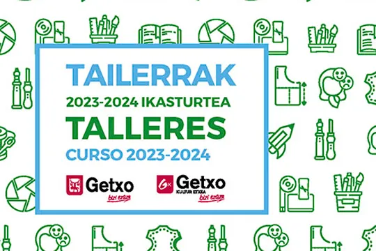 Talleres Curso 2023-24 en Getxo (prematrícula)