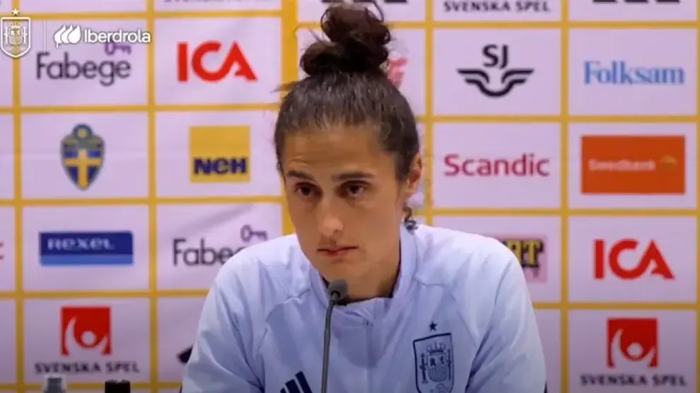 Montse Tomé, casi entre lágrimas: "Eso de que las jugadoras no me quieren, no lo siento y no lo he oído"