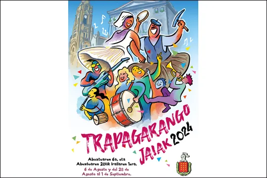 Trapagarango jaiak 2024: egitaraua