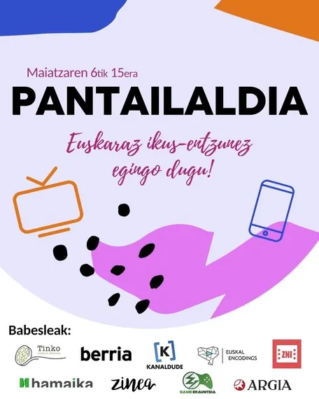 Pantailaldia izango da maiatzaren 6tik 14ra