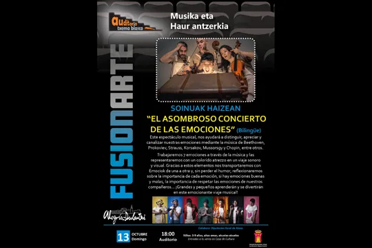 "EL ASOMBROSO CONCIERTO DE LAS EMOCIONES"