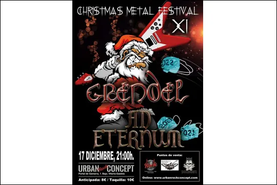 Christmas Metal Festival 2022: Grendel + Ad Eternum