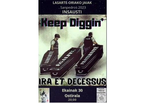 KEEP DIGGIN + IRA ET DECESSUS