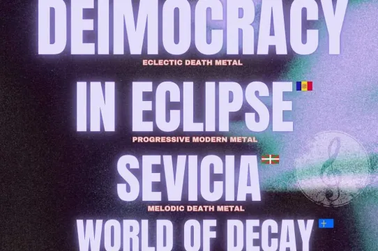 Dark Matter Minifest: DEIMOCRACY + IN ECLIPSE + SEVICIA + WORLD OF DECAY