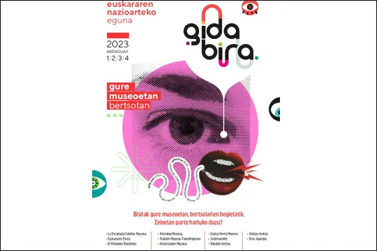 Día Internacional del Euskera 2023: "Gida Bira, gure museoak bertsotan"