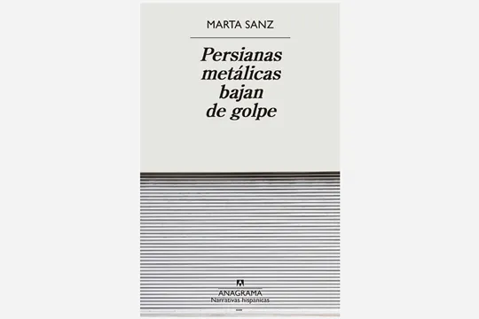 Tertulia sobre el libro "Persianas metálicas bajan de golpe" de Marta Sanz