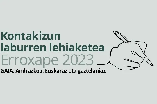Concurso de relatos breves de Erroxape Emakumeen Elkartea 2023