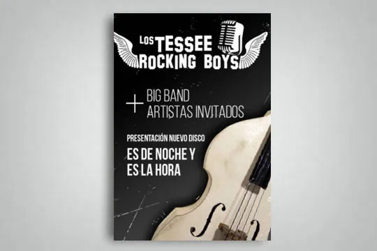 Los Tessee Rocking Boys + Big Band artista gonbidatuak