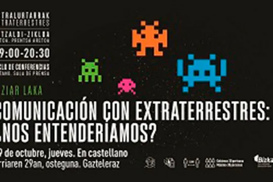 Conferencia: "Comunicación con extraterrestres: ¿nos entenderíamos?" (Cambio de fecha)