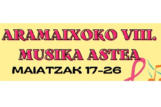 VIII Semana Musical de Aramaio: Alaiak Kantuan