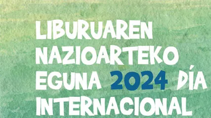 Día Internacional del Libro 2024: "Amona Tomaxaren sari banaketa"