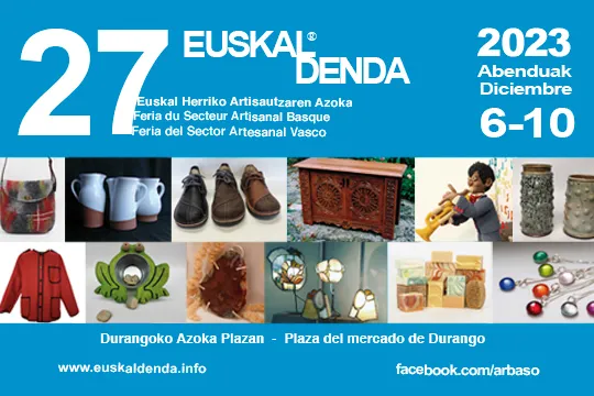 Euskal Denda 2023 - Euskal Herriko Artisautzaren Azoka