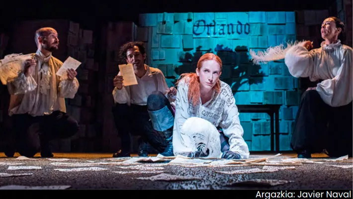 “Orlando” antzezlana eta Gasteizko Jabetze Feministarako Eskola