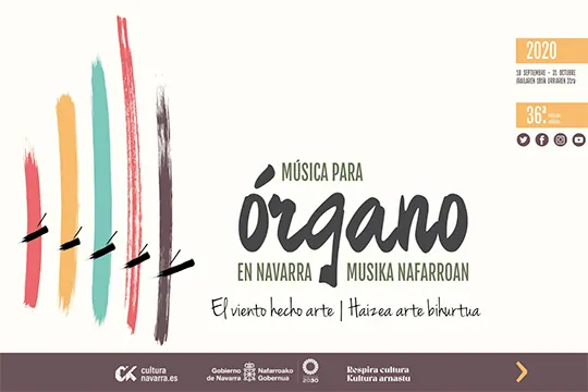 Ciclo de Música para Órgano en Navarra 2020