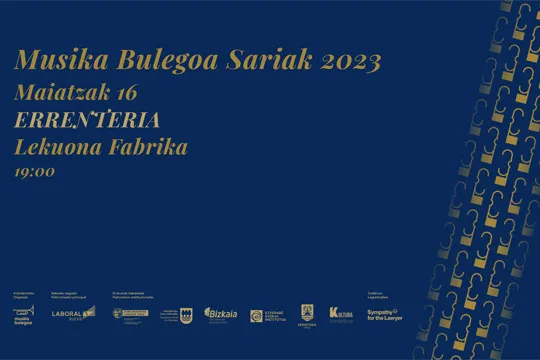 Musika Bulegoa Sariak 2023 (Gala de entrega - Errenteria)