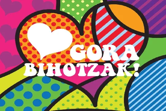 Eidabe: "Gora bihotzak"