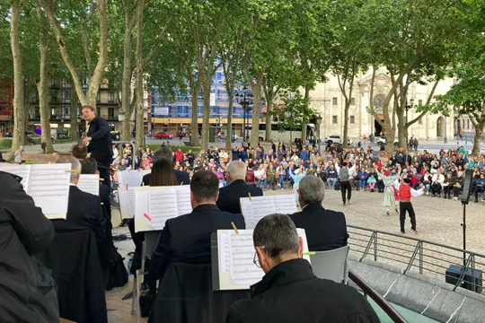 Concierto de las Bandas Municipales de Música y Txistularis de Bilbao