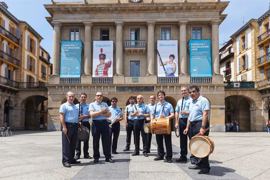 Concierto de la Banda Municipal de Txistularis de San Sebastián