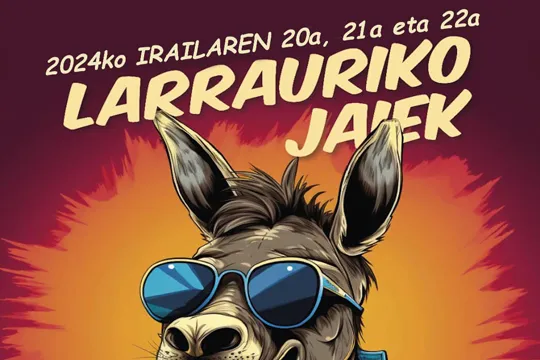 Larrauriko Jaiak 2024 Mungian: egitaraua