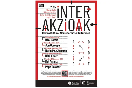 Interakzioak/Interacciones: Elkarrizketa zikloa Montehermoso Kulturunean