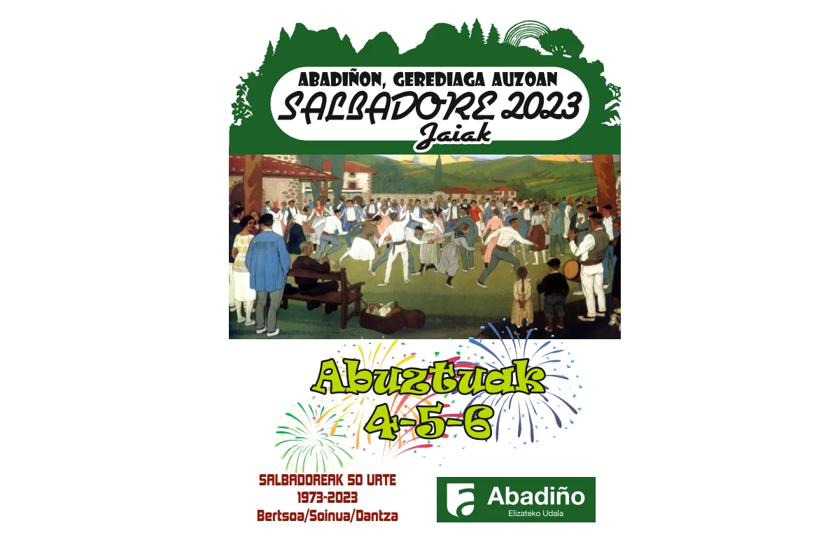 Salbatore Jaiak 2023 Gerediagan (Abadiño): Egitaraua