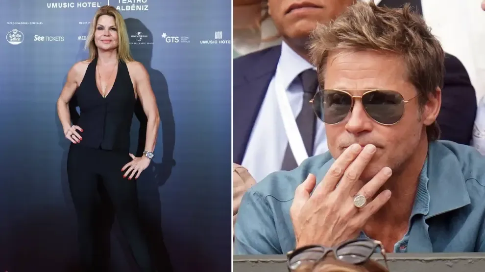 Makoke desvela los detalles de su romance con Brad Pitt: "No daba la talla"