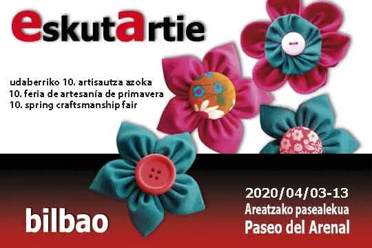 (APLAZADA) - Eskutartie 2020 - Feria de Artesanía de Primavera