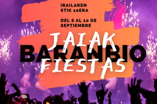 Programa Fiestas de Baranbio 2024 (Amurrio)