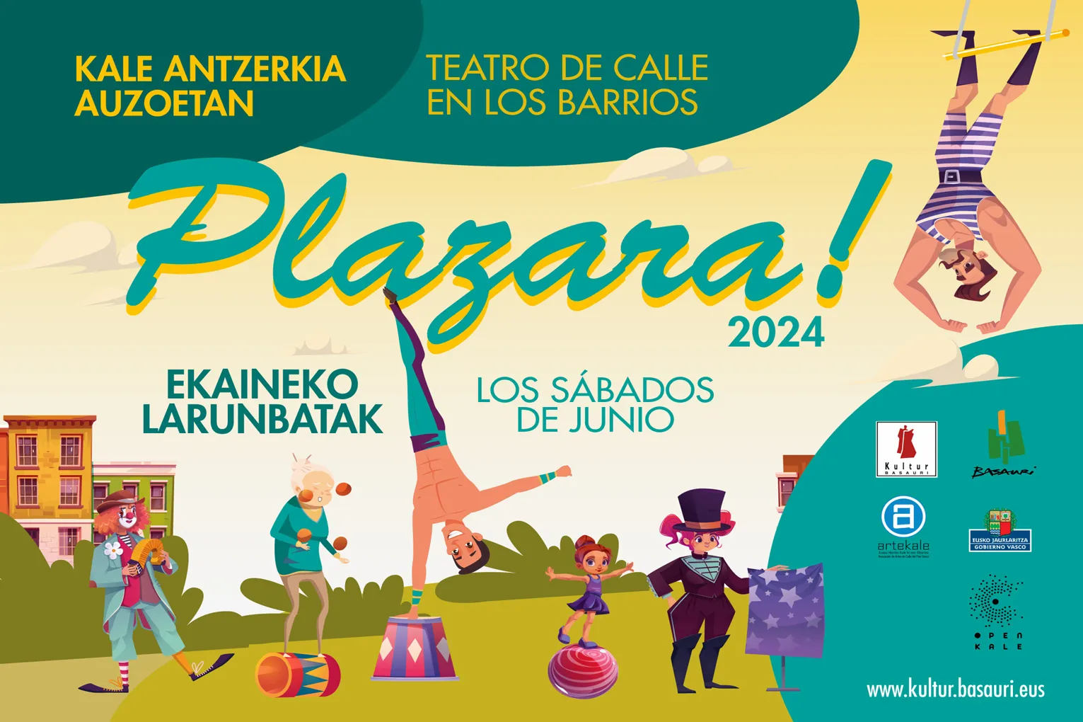 PLAZARA! 2024 - FESTIVAL DE TEATRO DE CALLE DE BASAURI